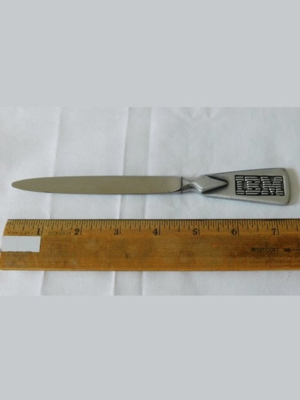 Vintage IBM International Business Machines Advertising Promo Letter Opener